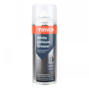 Timco Spray Can 380ml White Lithium Grease